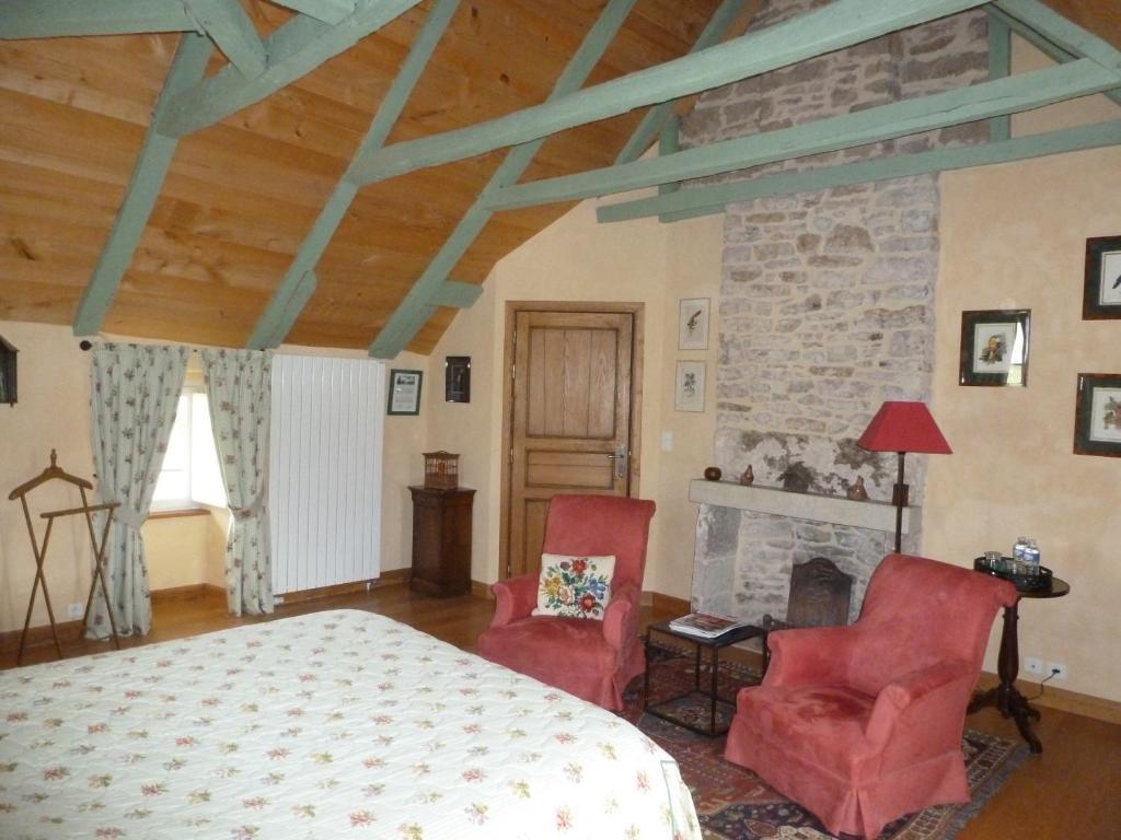 Chambres D'Hotes Du Hameau Les Brunes Bozouls Pokoj fotografie